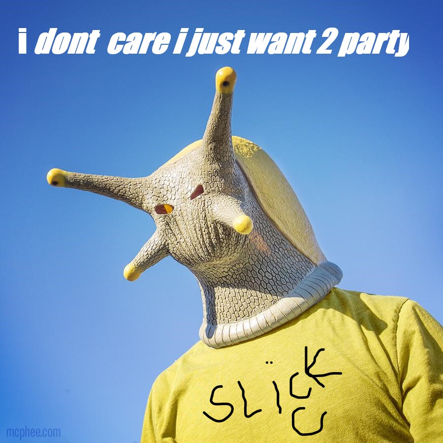 i dont care i just want 2 party