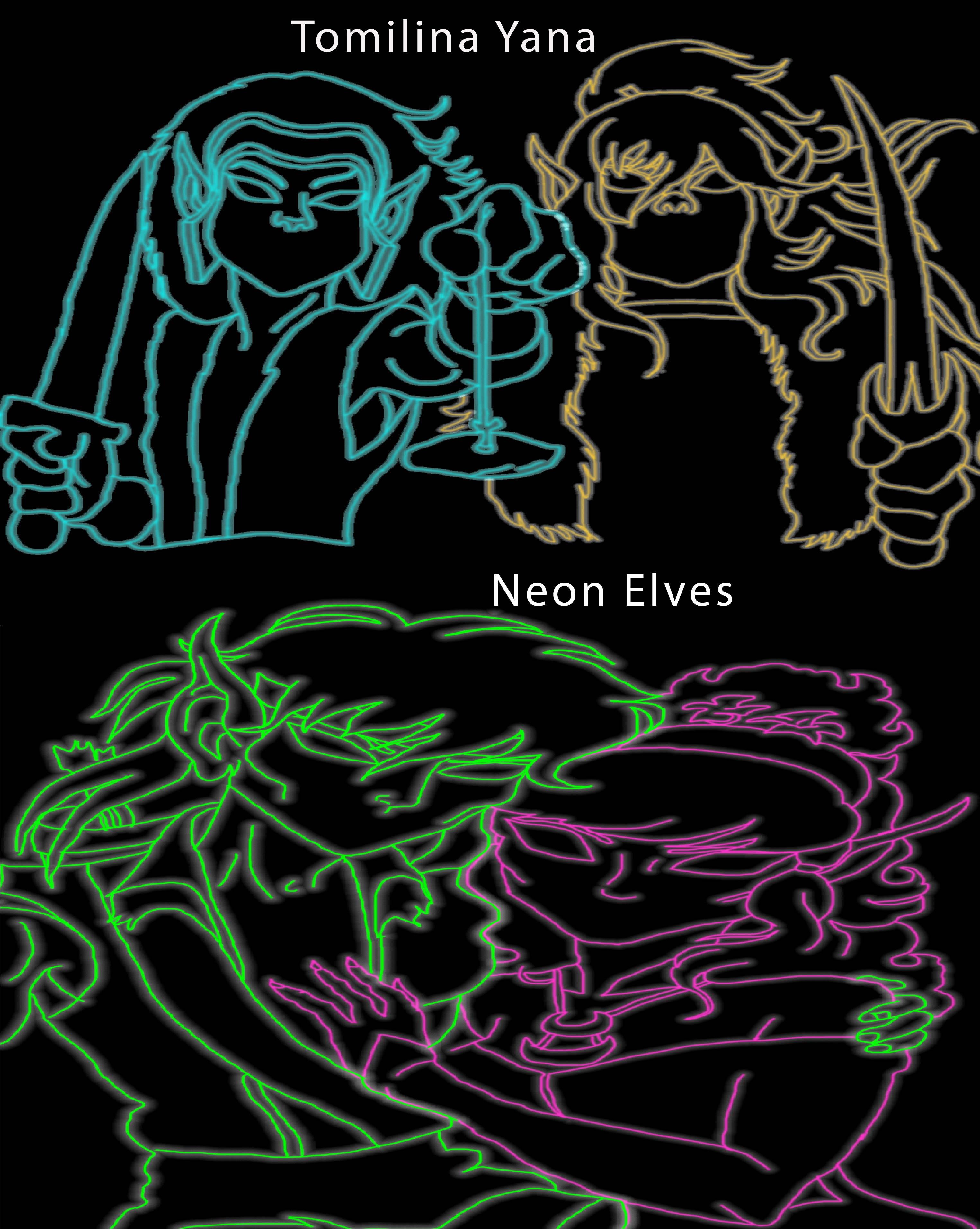 Tomilina Yana - Neon Elves